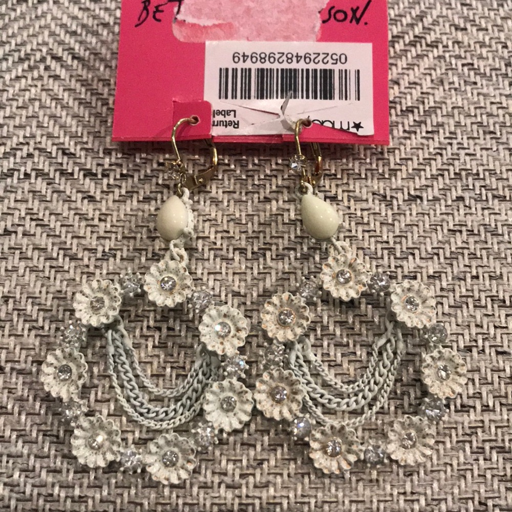 Brand New Betsy Johnson Earrings